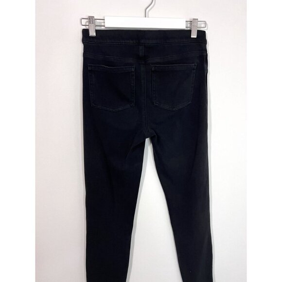 SPANX Black Jean-ish Skinny Pull On Jeans Size M - Picture 4 of 8